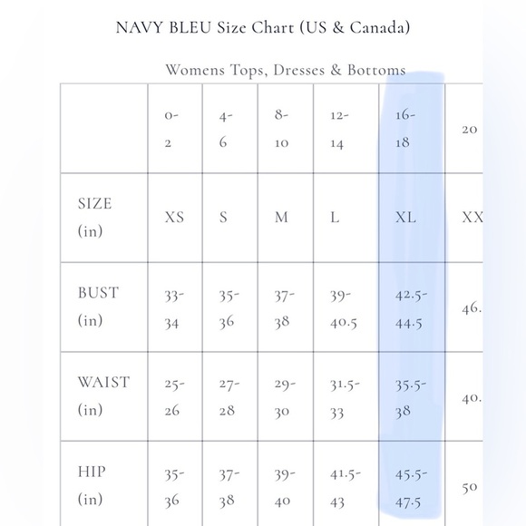 Navy Bleu “Harbor Scallop Dress” - XL - Picture 10 of 11